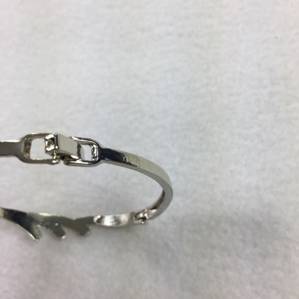 Bracelet Rhinestone Flare Metal Stackable - image 4